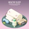 Healthy Sleep Isometric Composition