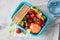 Healthy summer lunch box