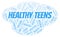 Healthy Teens word cloud
