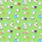 Healthy Teeth care treatment and hygiene seamless pattern.