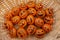 Healthy Trick or Treat snack Mandarin oranges Jack o Lantern faces