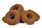 Healthy vegan donuts made with blackstrap molasses