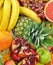 Healty Organic Mix of Fruits Composition