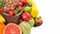 Healty Organic Mix of Fruits Composition