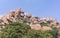 Heap of boulders part of Fort of Chitradurga, Karnataka, India