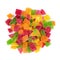 Heap of candied fruit