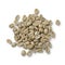 Heap of green unroasted Bolivian Yanaloma coffee beans