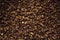 Heap of instant coffee for background closeup High Quality