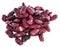 Heap of Kidney Beans on white