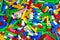 Heap Messy Toy Multicolor Lego Building Bricks