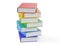 Heap of multicolored books