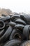 Heap of old tires