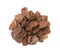 Heap Of Pine Tree Bark Chip Isolated