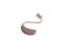 Hearing device on the white background. Hearing aid. Medical equipment for ear care, isolated