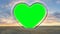 Heart animation - Photo Frame - Love, Valentines Day Greetings - green screen