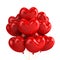 Heart balloons