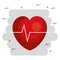 Heart cardio medical icon