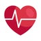 heart cardio medical isolated icon