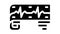 heart cardiogram glyph icon animation