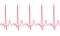 Heart cardiogram pulse vector heartbeat