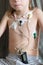 Heart cardiogram using Holter