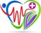 Heart care logo