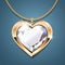 Heart chain vector3