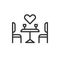 Heart Dating Love Icon Or Logo Vector