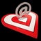 Heart E-mail Shows Valentines Electronic Letter