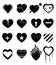 Heart Icons Set