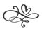 Heart love flourish sign forever. Infinity Romantic symbol linked, join, passion and wedding. Template for t shirt, card