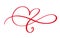 Heart love flourish sign forever. Infinity Romantic symbol linked, join, passion and wedding. Template for t shirt, card