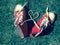Heart Love shape symbol with sneakers teen baseball urban `teen love` or healthy heart exercise concept red boots with laces heart