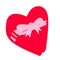 heart love shaped gift box icon 3