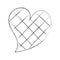 heart love square design romance passion