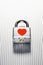 Heart Padlock