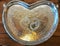 Heart plate messing dish