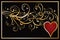 Heart poker banner