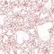 Heart seamless pattern