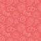 Heart seamless pattern. Vector love illustration. Valentine`s Day, Mother`s Day, wedding, scrapbook, gift wrapping paper