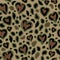 Heart shape from animal leopard skin in military camouflage mood seamless pattern in  EPS10 ,Design for fashion,fabric,web,