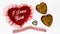 Heart Shape Gujarati Snacks Muthiya In Red Bowl With Big Red Heart