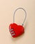 heart shape lock