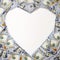 Heart shape made of hundred dollar bills on white background. Space for text. Heap of usd, american cash money