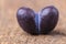 Heart shape plum