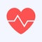 Heart shape symbol design, protection health
