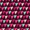 Heart shaped Balloons Seamless Pattern Background