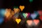 Heart-shaped bokeh