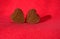 heart-shaped chocolates. love, valentine\\\'s day. sweets.