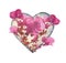Heart Shaped with Flowers